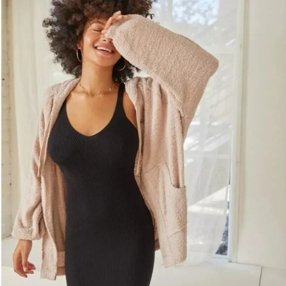 NWT Urban Outfitter’s Out From Under Morgan Hooded Jacket In Ivory